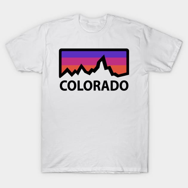 colorado rocky mountains T-Shirt by pholange